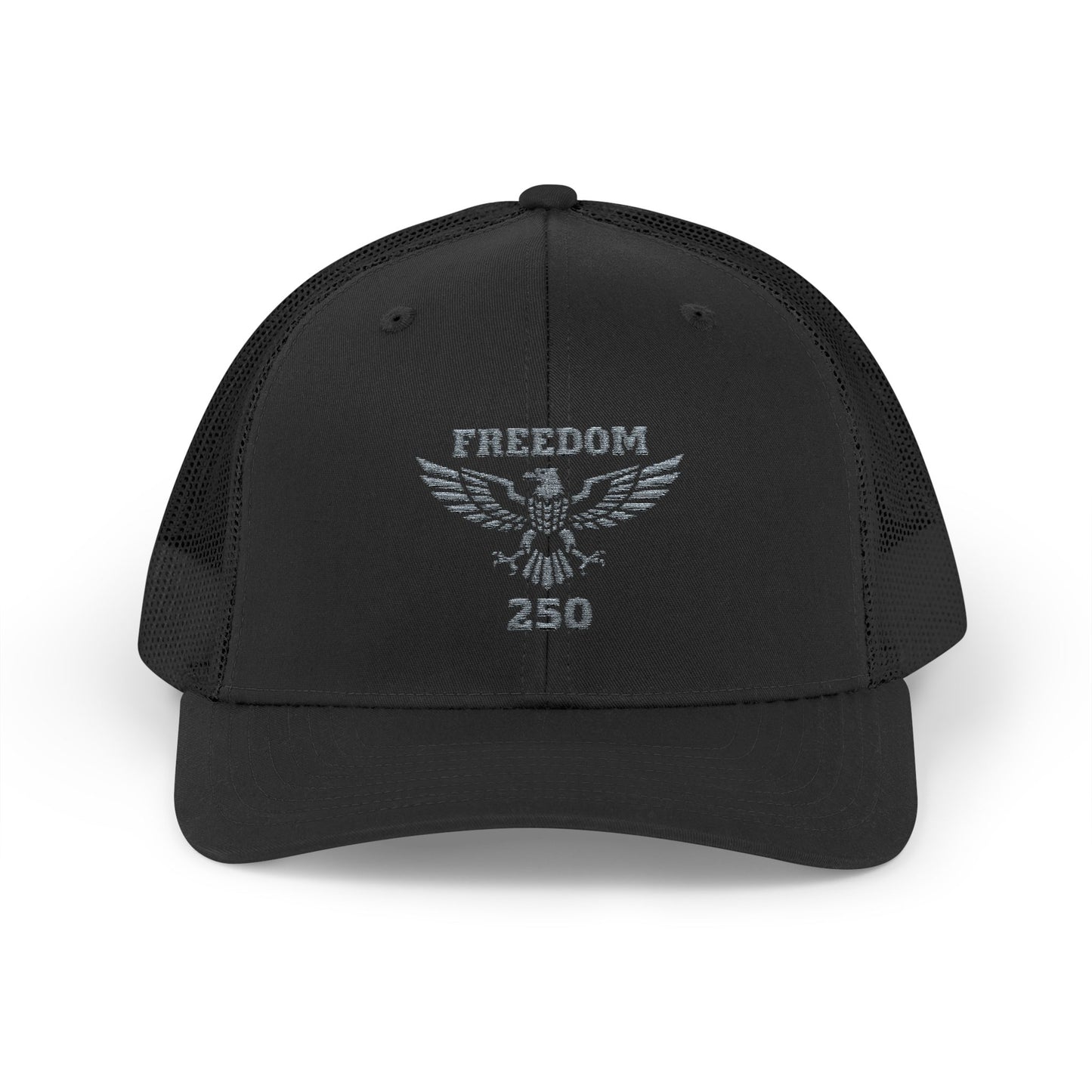 Freedom Eagle Snapback Trucker Cap — Patriotic Rhinestone Design